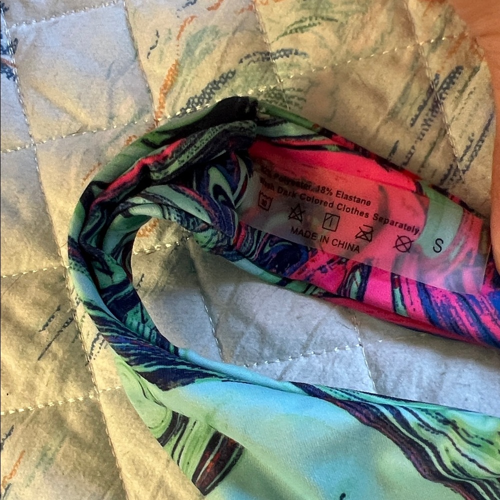 Colorful Swirl Bikini Set - Picture 6 of 6